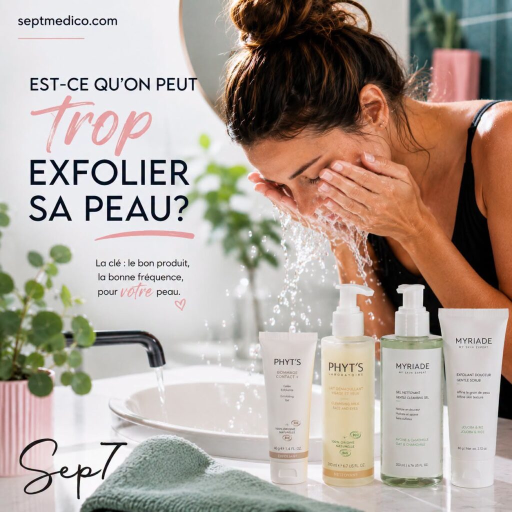 Le secret, c’est de choisir le bon produit, pour la bonne peau, à la bonne fréquence.